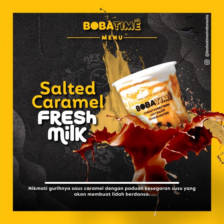 bobatime menu salted caramel